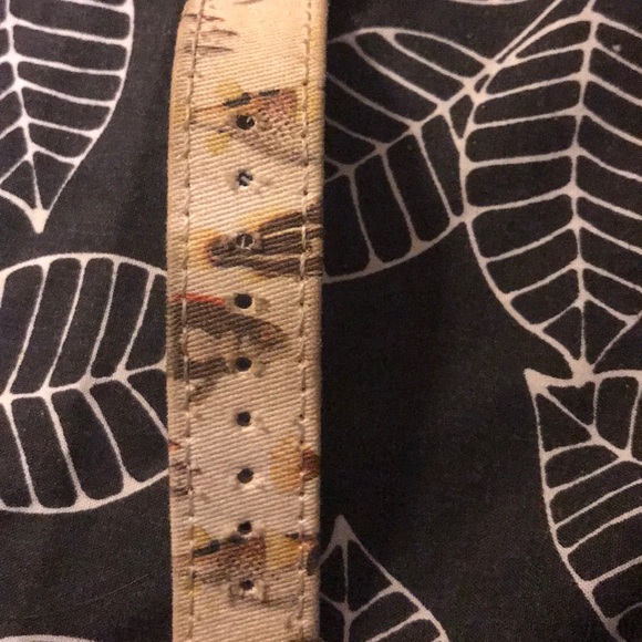 Komono watch brown with fish print bracelet - Picture 3 of 5